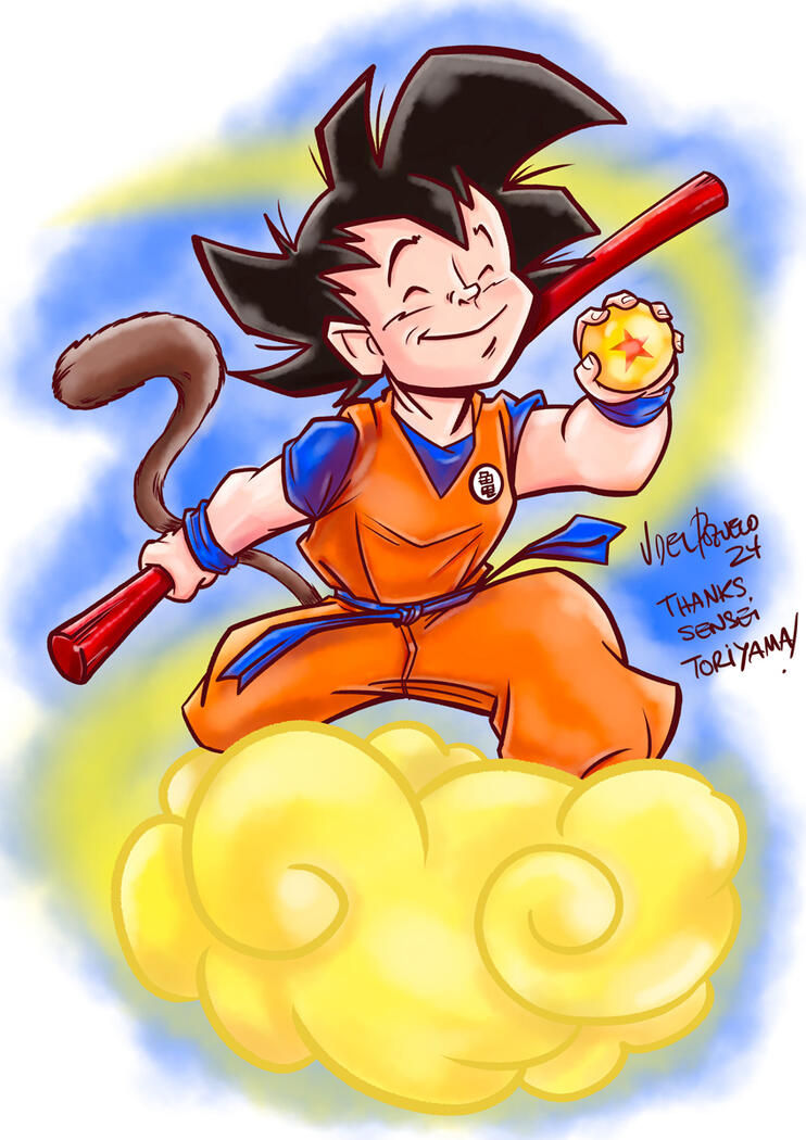 Son Gouku, homenaje a Akira Toriyama (Personal)