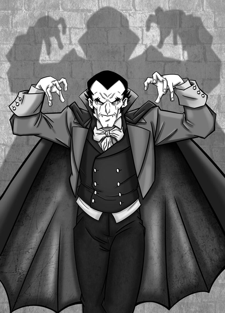 Drácula. Portada revista Malpertuis (Ed. Malpertuis)